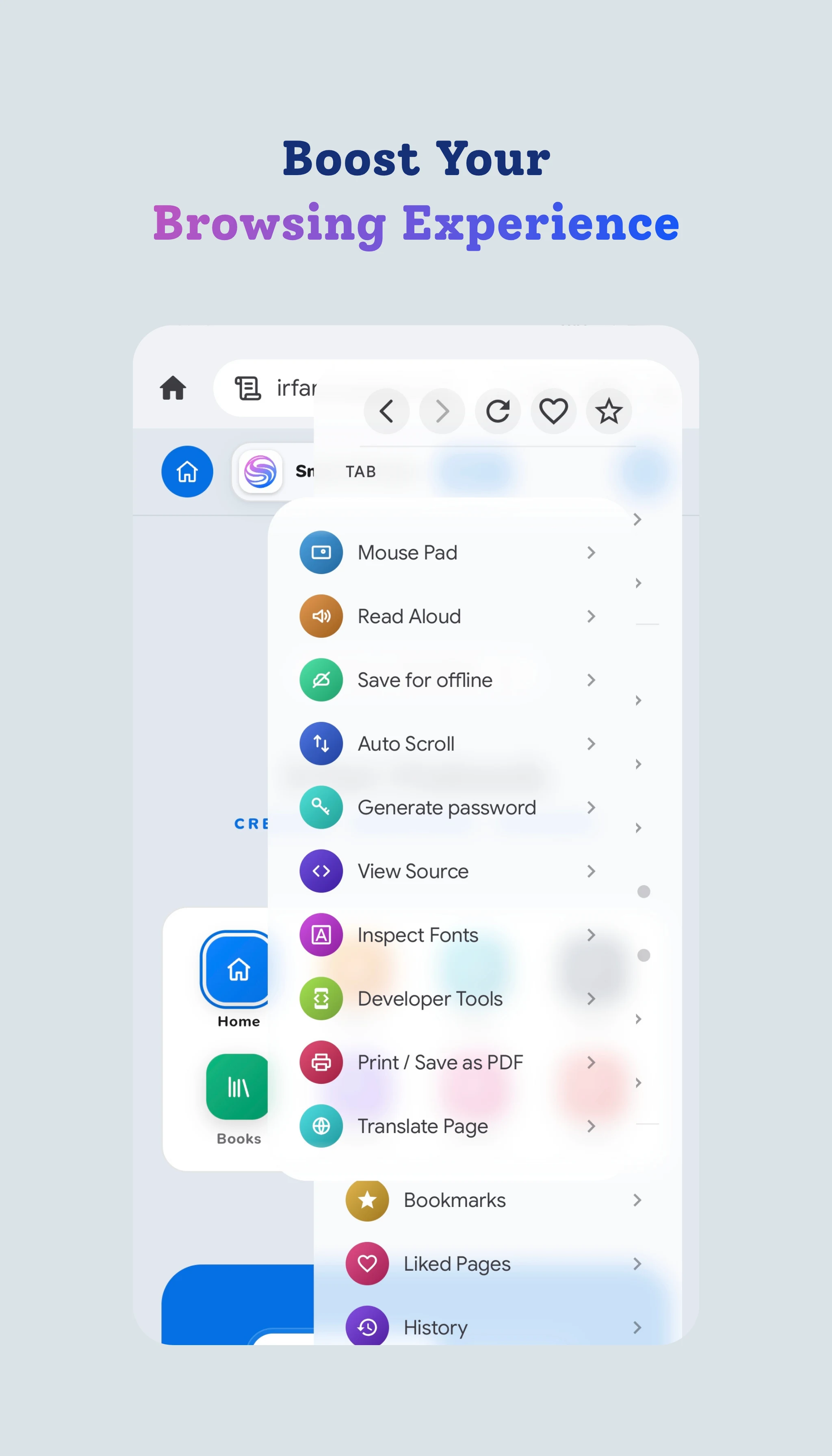 Smart Browser - Fast & Clean screenshot