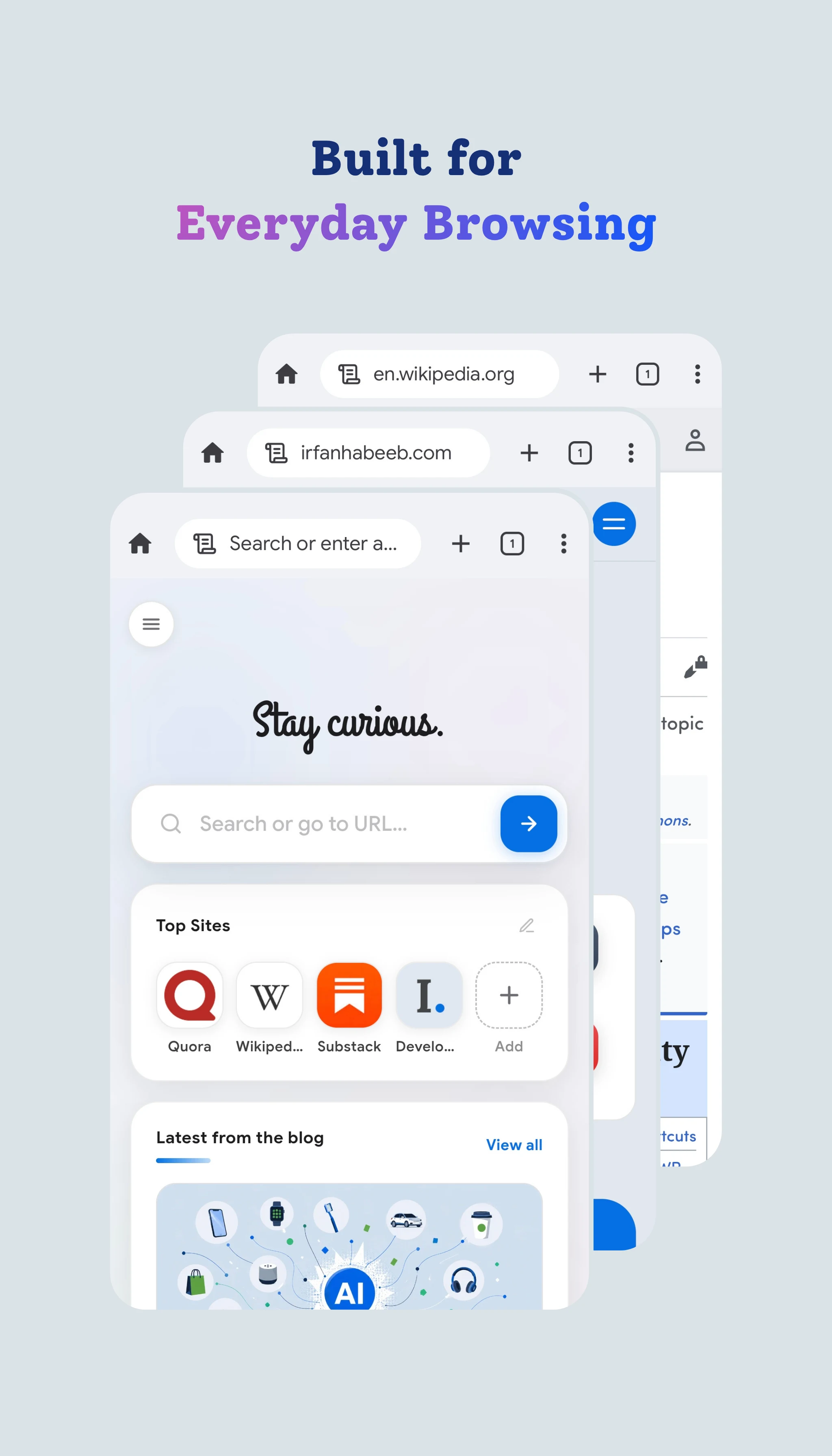 Smart Browser - Fast & Clean screenshot